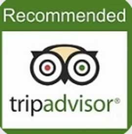 Recommended on TripAdvisor